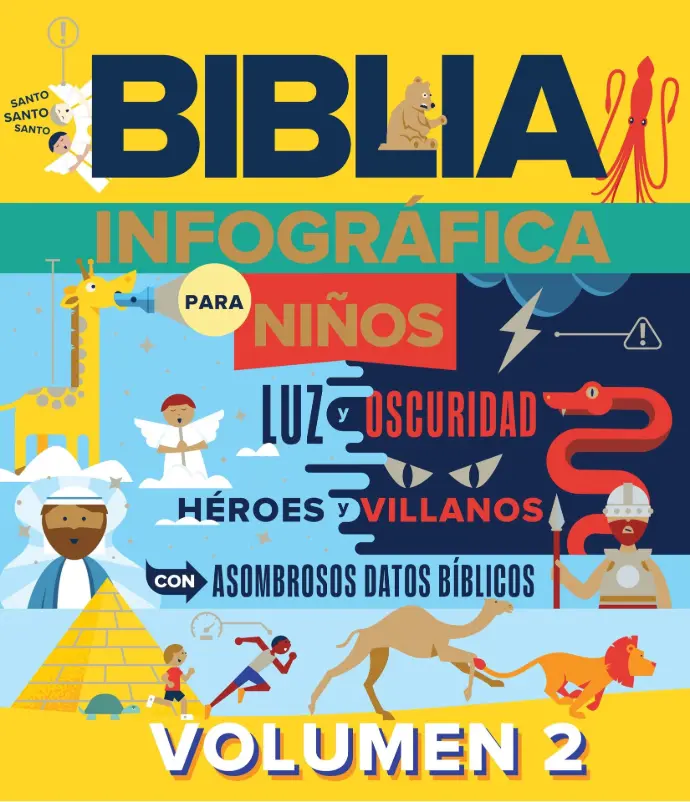 Biblia Infográfica para Niños: Asombrosas Verdades Bíblicas, Volumen 2