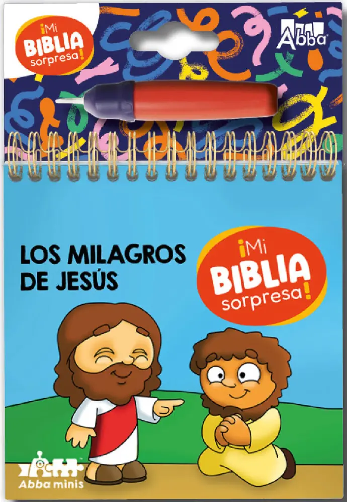 Mi Biblia sorpresa, pinta con agua - Los milagros de Jesús