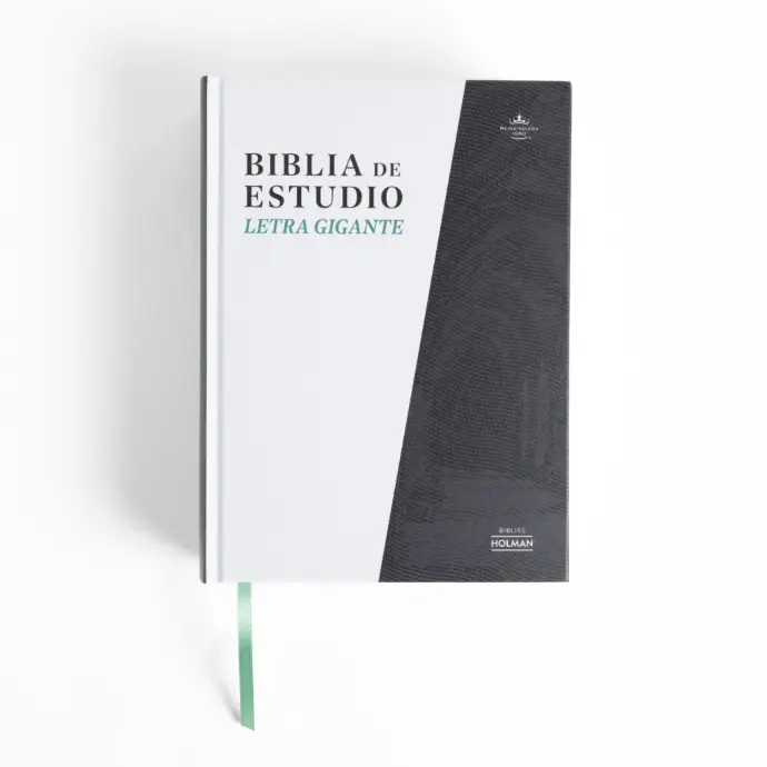 Biblia de Estudio letra gigante, tapa dura - RVR1960