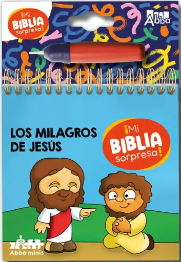 [NIÑOS] Mi Biblia sorpresa, pinta con agua - Los milagros de Jesús