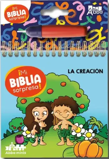 [NIÑOS] Mi Biblia sorpresa, pinta con agua - La Creación