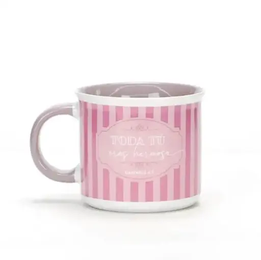 [VARIOS] Taza 18 onz, Colección Mujer Virtuosa: Eres hermosa 