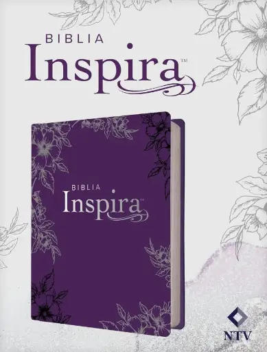Biblia Inspira, tapa dura, sentipiel lavanda - NTV
